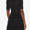 Abril Short Openwork Knit Dress