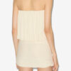 Adelita Draped Jersey Bustier Dress
