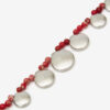 Adriel Natural Stone and Brass Bracelet