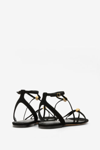 Aeza Flat Suede Leather Sandals