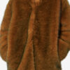Aglae Short Faux Fur Coat
