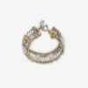 Ailys Man Wide Bracelet with Mini Plates