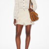 Ajaline Short Openwork Knit Cardigan