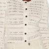 Ajaline Short Openwork Knit Cardigan