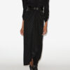 Albini Long Printed Silk Dress