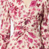 Albini Long Printed Stretch Silk Dress
