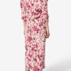 Albini Long Printed Stretch Silk Dress