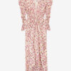Albini Printed Silk Blend Midi Dress
