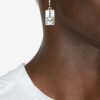 Alby Domino Pendant Earring