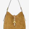 Altay Hobo Suede Calfskin Leather Handbag