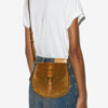 Altay Small Shoulder Bag in Suede Leather