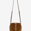 Altay Small Shoulder Bag in Suede Leather