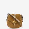 Altay Small Suede Calfskin Leather Handbag