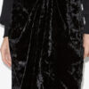 Alyssa Draped Velvet Skirt