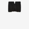 Amalia Draped Jersey Bustier Top