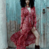 Amara Long Gathered Muslin Dress