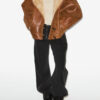 Amiel Short Shearling Coat