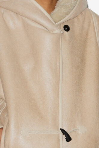 Amiel Short Shearling Coat