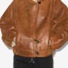Amiel Short Shearling Coat