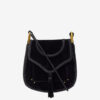 Anahi Braided Suede Leather Shoulder Bag