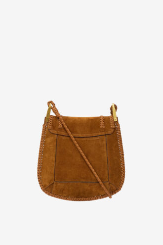 Anahi Braided Suede Leather Shoulder Bag