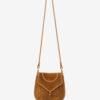 Anahi Braided Suede Leather Shoulder Bag