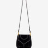 Anahi Braided Suede Leather Shoulder Bag