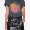 Anais Short Leather Style Skirt