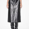 Angele Leather Style Midi Skirt