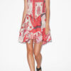 Anka Smocked Printed Cotton Voile Dress