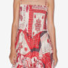 Anka Smocked Printed Cotton Voile Dress