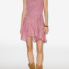 Anka Smocked Printed Lightweight Cotton Dress