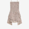 Anka Smocked Printed Lightweight Cotton Dress