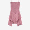 Anka Smocked Printed Lightweight Cotton Dress