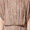 Ansley Long Floral Silk Jacquard Dress