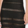Aralia Open Back Macramé Knit Dress
