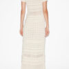 Aurore Long Openwork Knit Dress