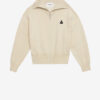 Axelle Zip-Front Knit Cardigan