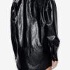 Ayali Short Leather Style Shirt Dress