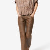 Azalea Floral Silk Jacquard Top