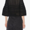 Azelia Loose-Fitting Openwork Knit Sweater