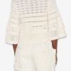 Azelia Loose-Fitting Openwork Knit Sweater