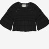 Azelia Loose-Fitting Openwork Knit Sweater