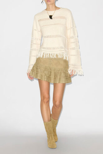 Azilis Macramé Knit Sweater