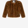 Bahria Faux Fur Teddy Coat