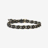 Bali Interwoven Leather and Metal Belt