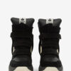 Balskee High-Top Leather Wedge Sneakers