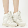 Balskee High-Top Leather Wedge Sneakers