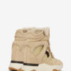Balskee High-Top Wedge Suede Leather Sneakers