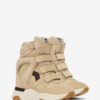 Balskee High-Top Wedge Suede Leather Sneakers
